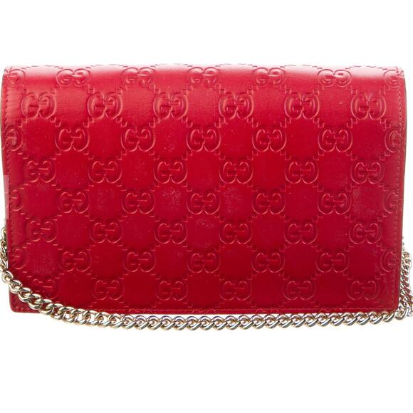Gucci Signature Bow Chain Wallet - Picture 3 of 6